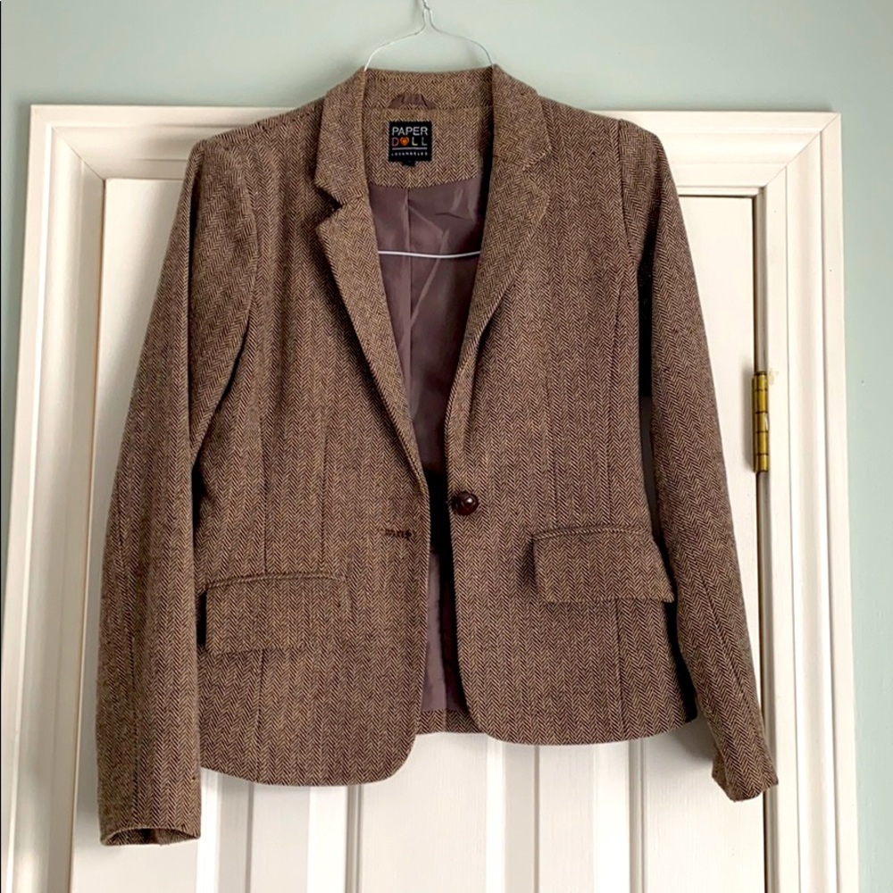 Tweed blazer